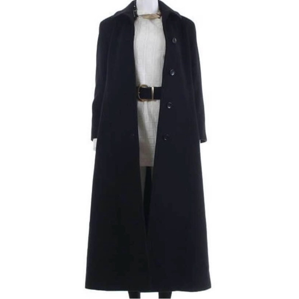 Calvin Klein Black Long Coat